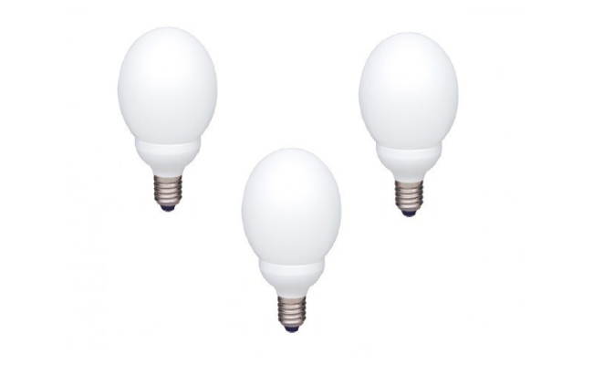 Bec Fluorescent Panasonic 18W E27 Oval Alb Rece EFG18E65HD-3