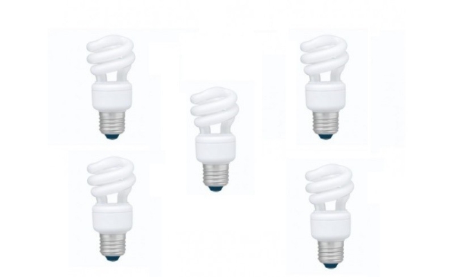 Bec Fluorescent Panasonic 8W E27 Alb Rece Spirala EFD8E65HD3E-5