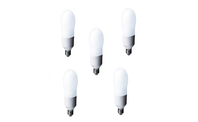 Bec fluorescent Panasonic EFD24E282V-5, 24W, Alb Cald, Soclu E27, Spiralat