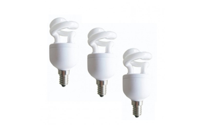 Bec fluorescent Panasonic EFD5E27HDE14E-3 5W E27 Spirala Alb Cald 220-230V