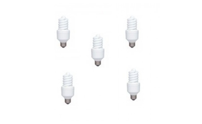 Bec Panasonic 18W E27 Spirală Alb Cald 220-230V EFD18E27HD-5