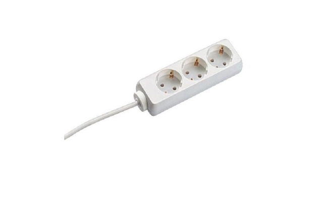 Prelungitor Bachmann SELLY 3xCEE7/3 PC, fara intrerupator, lungime cablu 5m,...