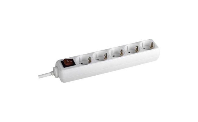 Prelungitor Bachmann SELLY 5xCEE7/3 PC, cu intrerupator, lungime cablu 1.5m,...