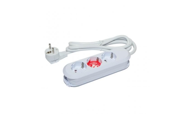 Prelungitor Bachmann SMART 3xCEE7/3, fara intrerupator, lungime cablu 1.5m,...