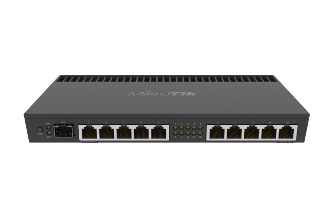 MikroTik RB4011iGS+RM Router Gigabit 10 Porturi cu 1 SFP+