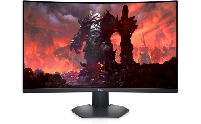 Monitor Gaming Curbat LED Dell S3222DGM, 31.5", QHD, 1ms, Negru