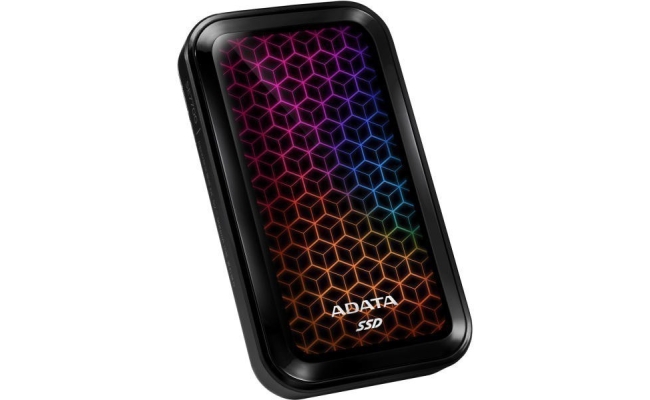 SSD extern ADATA SE770G, 512GB, Negru, USB 3.2