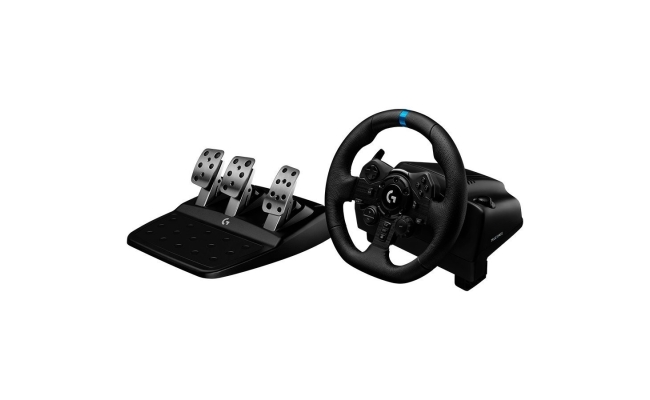 Volan Logitech G923 Trueforce pentru PS5, PS4 and PC, negru
