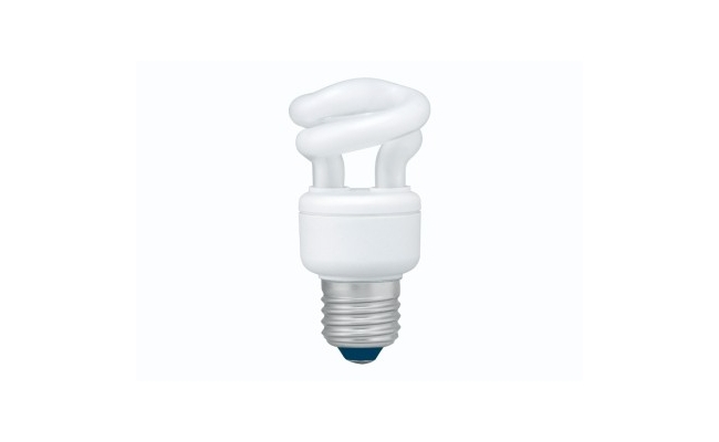Bec fluorescent Panasonic EFD8E65HD3E, 8W, E27, Alb Rece, 220-240V