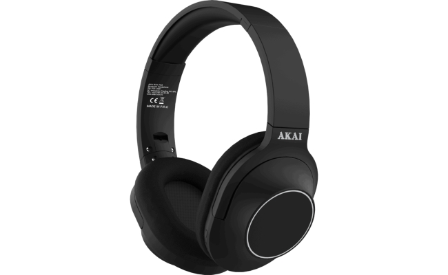 Casti Akai BTH-P23, bluetooth, negru