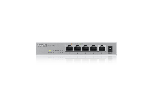 Switch ZyXEL MG-105-ZZ0101F, 5 x 2.5 Gigabit