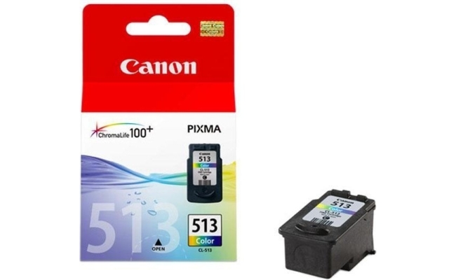 Cartus cerneala Canon CL-513, color, capacitate 13ml / 350 pagini, pentru...