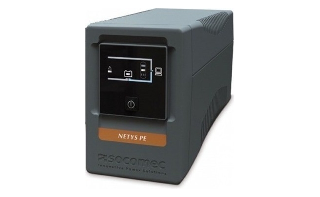 UPS SOCOMEC Line Int. mgmt 850VA tower, 4 x socket IEC, NPE-0850