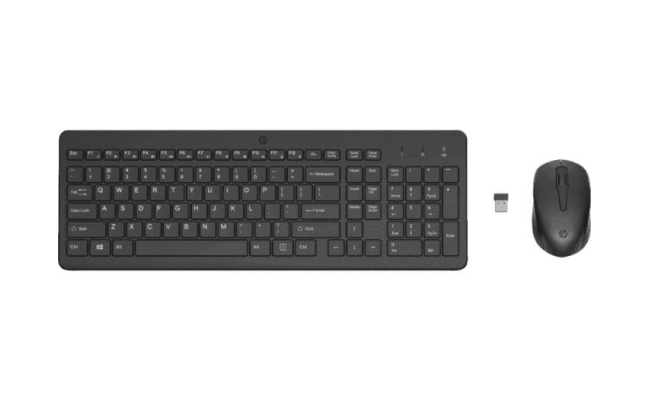 Kit tastatatura si mouse HP 330, wireless, negru