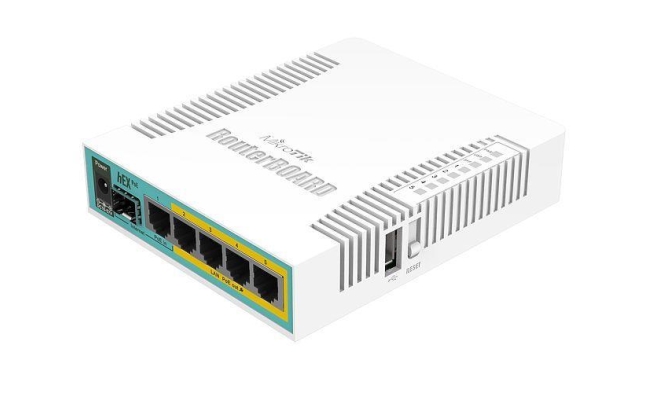 Router Mikrotik RB960PGS NET ROUTER 10/100/1000M 5PORT/HEX POE