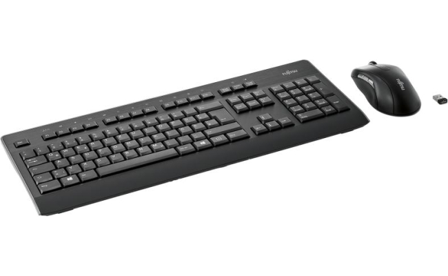Kit wireless tastatura si mouse Fujitsu LX960 (S26381-K960-L402)
