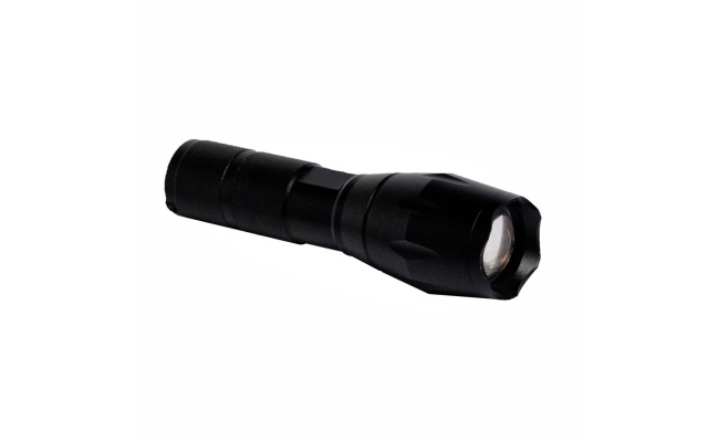 Lanterna LED Spacer SP-LED-LAMP, CREE T6 - 200 Lumeni, Zoom, Baterie 18650...