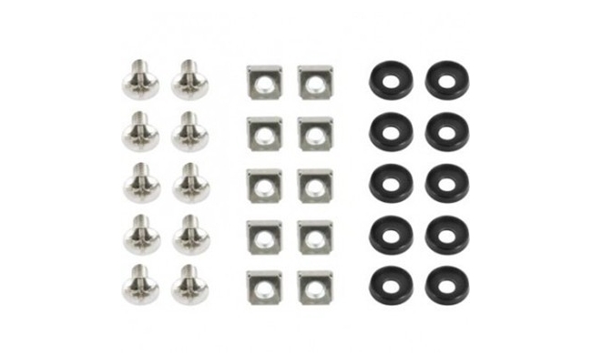 Set montare Gembird pentru rack 19" 19A-FSET-02, 50 seturi