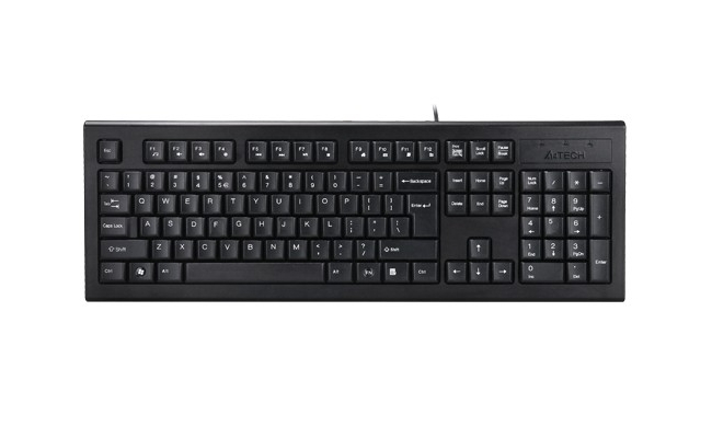 Tastatura KR-85 A4Tech, USB, neagra