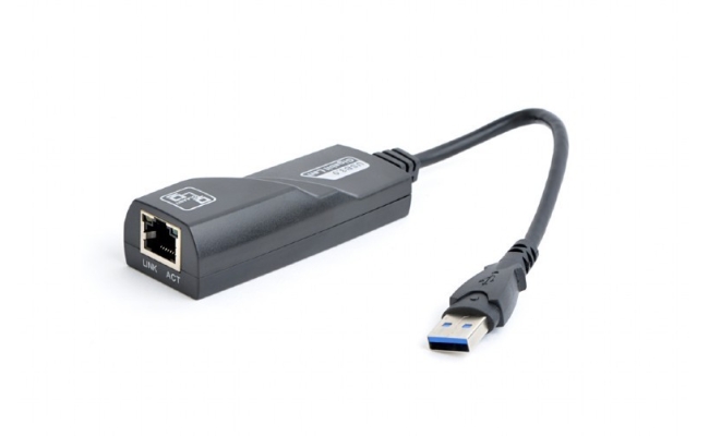 Adaptor Retea Gembird NIC-U3-02, USB 3.0, 1000 Mbps