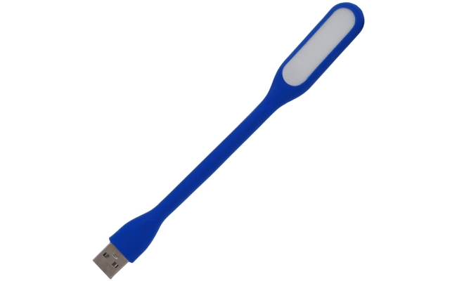 Lampa LED USB Spacer pentru notebook SPL-LED-BL, albastru