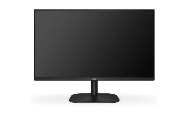 Monitor LED IPS AOC 24B2XD, 23.8", Full HD IPS, 4ms, 75Hz, negru