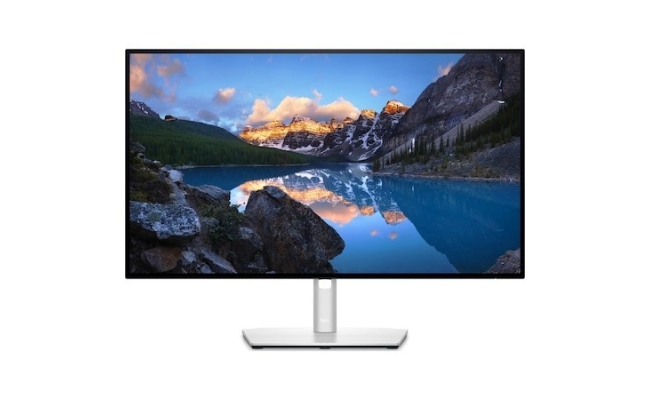 Monitor LED IPS Dell UltraSharp U2722DE 27", WQHD, 5ms, Argintiu/Negru