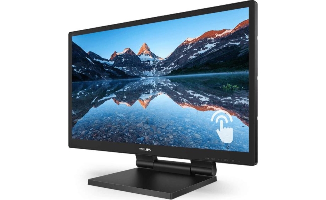 Monitor LED IPS Philips 242B9T/00, 23.8", Full HD, 5 ms, Negru