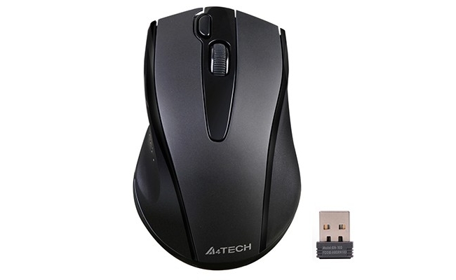Mouse A4tech G9-500FS-BK, Wireless, negru