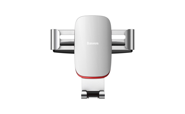 Suport auto Baseus SUYL-J0S Metal Age Gravity, argintiu