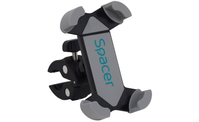 Suport Bicicleta Spacer SPBH-MP-01, pentru SmartPhone, Negru