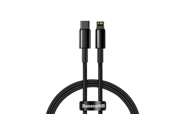 Cablu alimentare si date Baseus CATLWJ-A01 Tungsten Gold, Fast Charging Data...