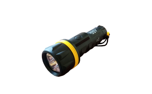 Lanterna Led Iggy IGFL-LED-LAMP-02, 80 lumeni, ABS+cauciuc, negru