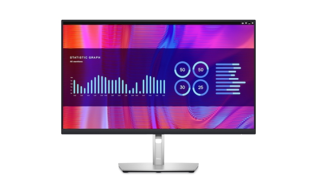 Monitor LED Dell Professional P3223DE, 31.5", WQHD, Negru