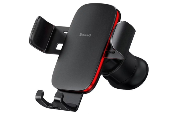 Suport auto Baseus Metal Age II, fixare grila ventilatie, negru