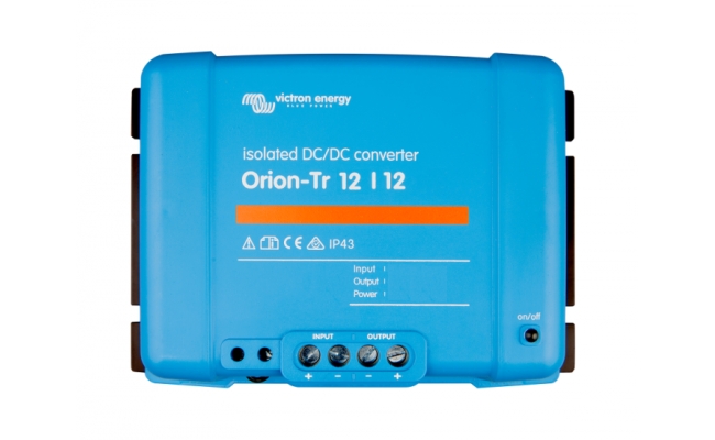 Convertor Victron Energy DC/DC Orion 12/12, 18 A, 220 W, cu izolatie galvanica