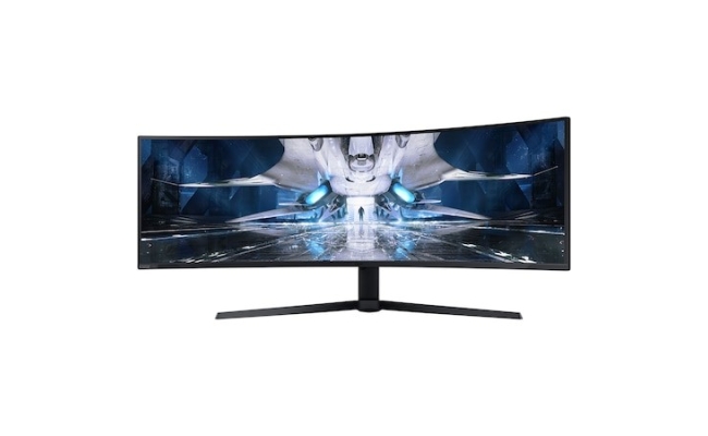 Monitor curbat LED VA Samsung Odyssey G9 Neo 49" LS49AG950NPXEN,  Dual QHD, Alb