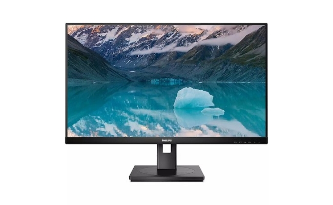 Monitor Philips VA 242S9JML/00, 23.8", FullHD, 75Hz, Pivot, 4 ms, Negru