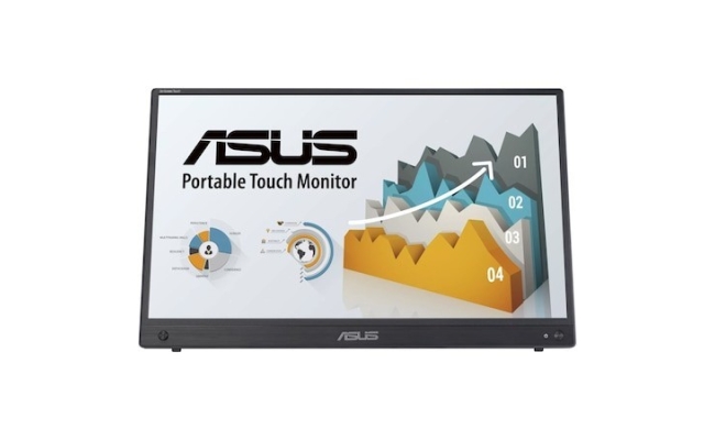 Monitor portabil LED IPS Asus ZenScreen 15.6" MB16AHT, Full HD, Touchscreen,...