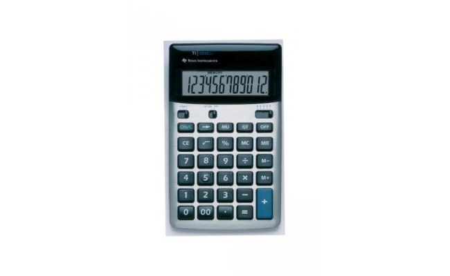 Calculator de birou Texas Instruments TI-5018, afisaj SuperView™ 12 digiti,...