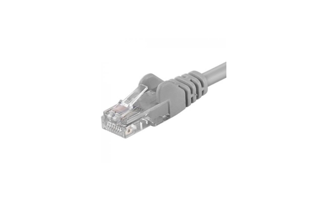 Patchcord UTP RJ45-RJ45 Cat.5e 1.5m, gri