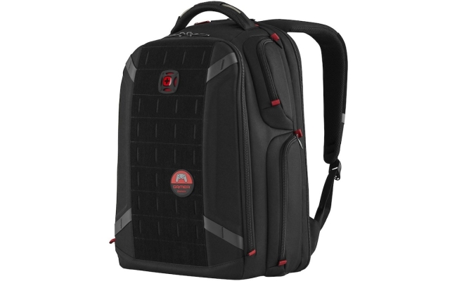 Rucsac Gaming Wenger Tech PlayerOne pentru laptop, 17.3", Negru 611650