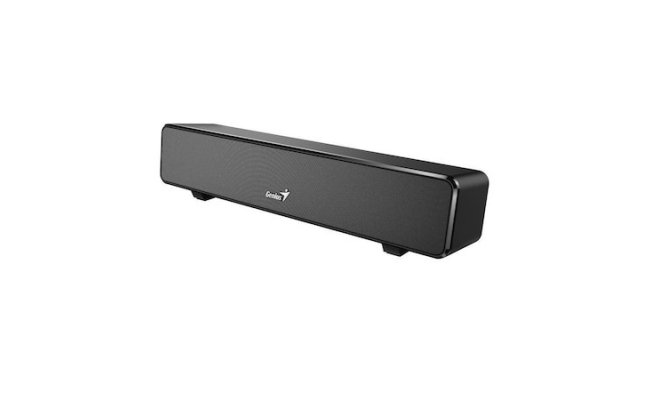 Soundbar Genius 31730024400, 6W, 110 Hz - 20 kHz, Jack 3.5 mm/USB, Negru