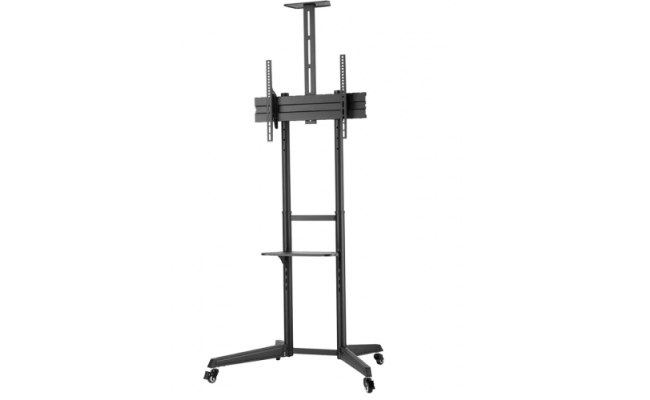Stand TV de podea mobil Neomounts by Newstar FL50-525BL1, 55-86 inch, Negru
