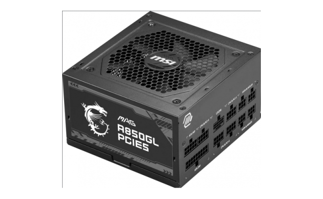 Sursa de alimentare MSI MAG A850GL PCIE5, 850W, ATX, 80+ Gold