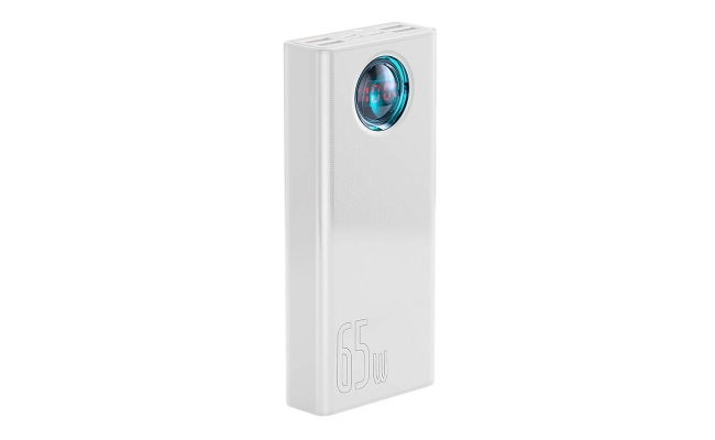 Baterie externa Baseus Ambilight PPLG000102, 30000mAh, PD 3.0 65W, 4 x USB; 1...