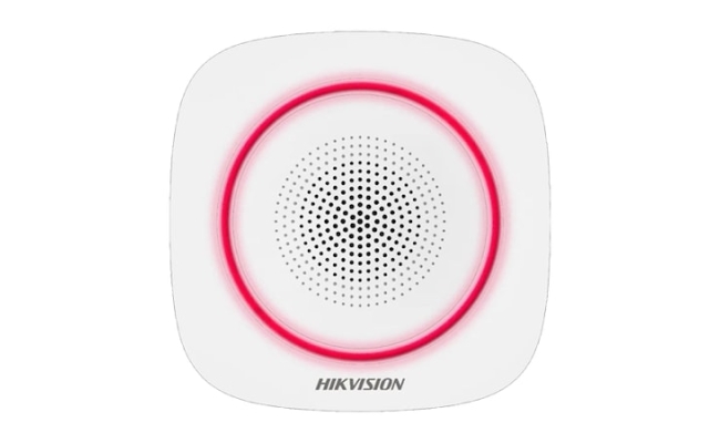 Sirena interior wireless AX PRO Hikvision DS-PS1-I-WE-R, 868 MHz 19820