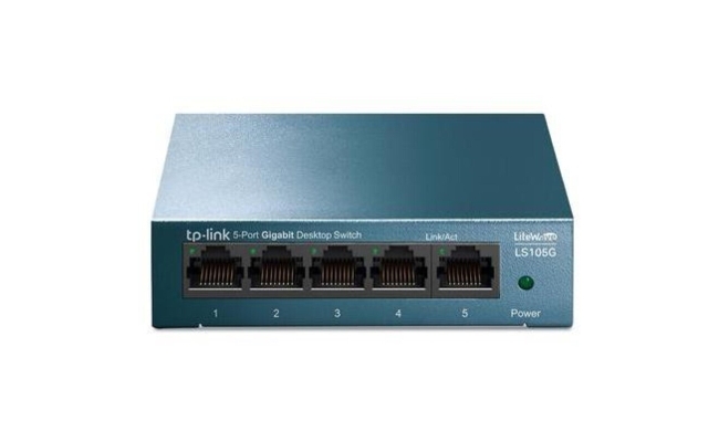 Switch TP-LINK LS1005G, 5 port, 10/100/1000 Mbps 20105