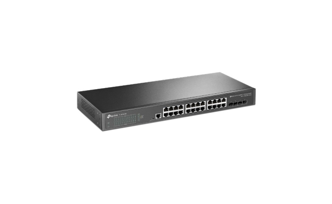 Switch TP-Link TL-SG3428X, cu management L2, 24 x Gigabit, 4 x SFP+ Gigabit...