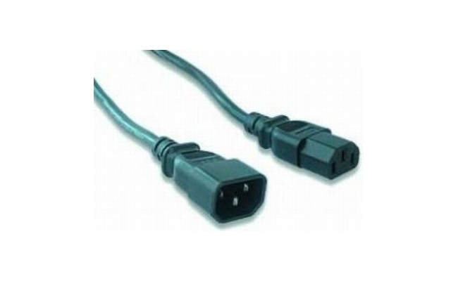 Cablu alimentare GEMBIRD prelungitor, 3m, intrare C13, iesire C14, 16A, negru...